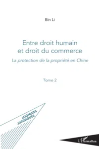 Entre droit humain et droit du commerce_cover