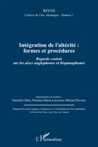 Intégration de l'altérité : formes et procédures_cover