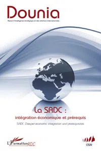 La SADC : intégration économique et prérequis_cover