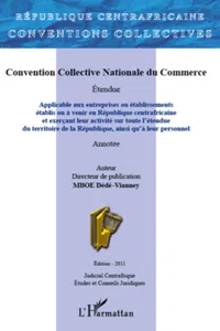 Convention Collective Nationale du Commerce_cover