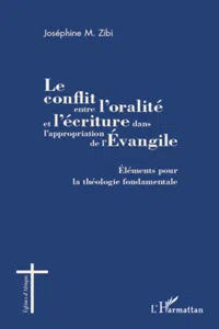 Le conflit entre l'oralité et l'écriture dans l'appropriation de l'Evangile_cover