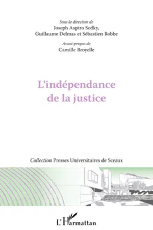 L'indépendance de la justice