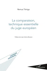 La comparaison, technique essentielle du juge européen_cover