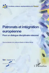 Patronats et intégration européenne_cover