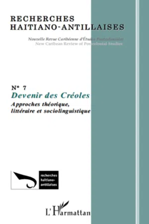 Devenir des Créoles