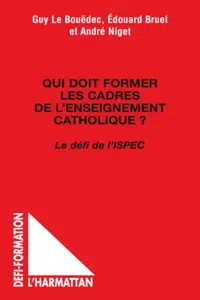 Qui doit former les cadres de l'enseignement catholique ?_cover