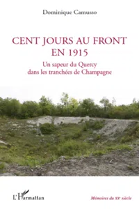 Cent jours au front en 1915_cover