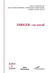 Diriger : un travail_cover