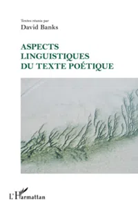 Aspects linguistiques du texte poétique_cover