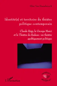 Identit et territoire du théâtre politique contemporain_cover