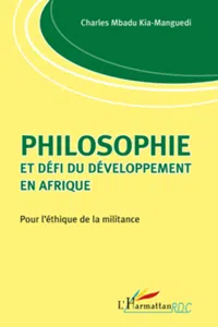 Philosophie et défi du développement en Afrique_cover