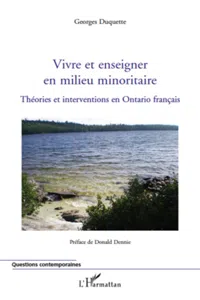 Vivre et enseigner en milieu minoritaire_cover