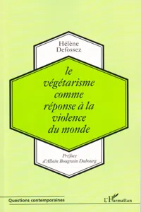 Le végétarisme comme réponse à la violence du monde_cover