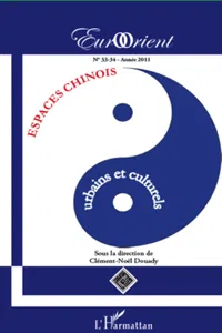 Espaces chinois urbains et culturels_cover