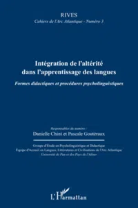 Intégration de l'altérité dans l'apprentissage des langues_cover