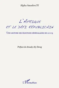 L'Afrique et le défi républicain_cover