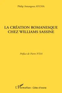 La création romanesque chez Williams Sassine_cover