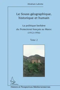 Le Souss géographique, historique et humain_cover