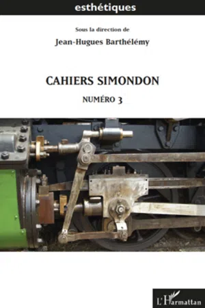 Cahiers Simondon