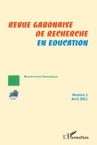 Revue gabonaise de recherche en éducation_cover