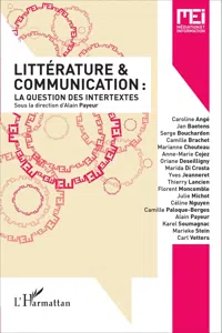 Littérature et communication :_cover