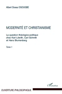 Modernité et christianisme_cover