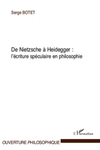 De Nietzsche à Heidegger :_cover