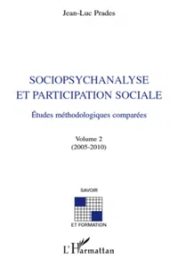 Sociopsychanalyse et participation sociale_cover