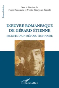 L'oeuvre romanesque de Gérard Etienne_cover