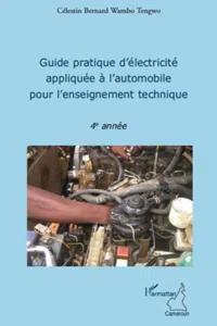 Guide pratique d'électricité appliquée à l'automobile pour l'enseignement technique_cover