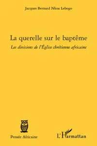 La querelle sur le baptême_cover