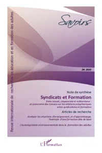 Syndicats et formation_cover