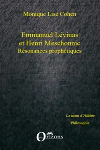 Emmanuel Lévinas et Henri Meschonnic_cover