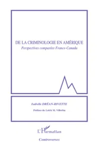 De la criminologie en Amérique_cover