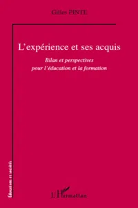 L'expérience et ses acquis_cover