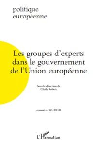 Les groupes d'experts dans le gouvernement de l'Union européenne_cover