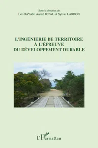 L'ingénierie de territoire à l'épreuve du développement durable_cover