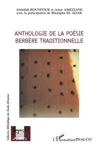 Anthologie de la poésie berbère traditionnelle_cover