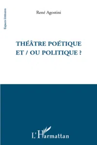 Théâtre poétique et / ou politique ?_cover