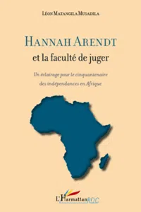 Hannah Arendt et la faculté de juger_cover