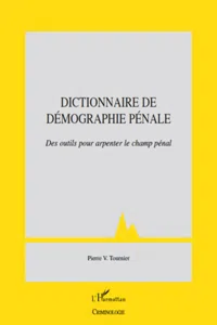 Dictionnaire de démographie pénale_cover