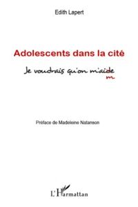 Adolescents dans la cité_cover