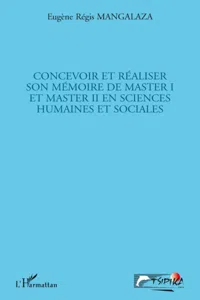 Concevoir et réaliser son mémoire de master I et master II en sciences humaines et sociales_cover