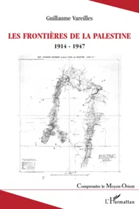 Les frontières de la Palestine_cover