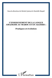 L'enseignement de la langue amazighe au Maroc et en Algérie :_cover