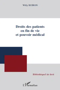 Droits des patients en fin de vie et pouvoir médical_cover