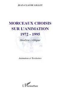 Morceaux choisis sur l'animation 1972-1995_cover