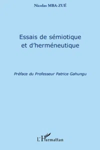 Essais de sémiotique et d'herméneutique_cover