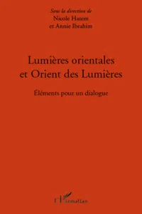 Lumières orientales et Orient des Lumières_cover