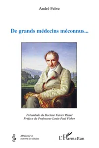 De grands médecins méconnus..._cover